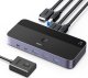 Przełącznik Ugreen Przełącznik KVM UGREEN CM664 switch 3xUSB-A,2xUSB-B,2xUSB-C,3xHDMI,micro USB czarny 2