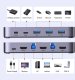 Przełącznik Ugreen Przełącznik KVM UGREEN CM664 switch 3xUSB-A,2xUSB-B,2xUSB-C,3xHDMI,micro USB czarny 6