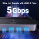 Przełącznik Ugreen Przełącznik KVM UGREEN CM664 switch 3xUSB-A,2xUSB-B,2xUSB-C,3xHDMI,micro USB czarny 7