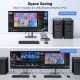 Przełącznik Ugreen Przełącznik KVM UGREEN CM664 switch 3xUSB-A,2xUSB-B,2xUSB-C,3xHDMI,micro USB czarny 9