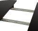 Mebel Elite Stół Okrągły Rozkładany HARRY 102-142 cm Czarny Nowoczesny 9