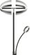 Lampka biurkowa Tectake Lampa Auralis LED 20W, lampka do czytania, możliwość ściemniania - czarny 7