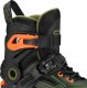 Rolki Spokey Freespo Kids rekreacyjne regulowane zielone r. 35-38 4