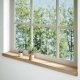vidaXL vidaXL Parapety 2 szt., surowe, 160x15x2 cm, lite drewno dębowe 1
