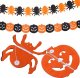 Verk Girlanda dekoracyjna na halloween dynia/pająk papierowa długa 3 metry Girlanda dekoracyjna na halloween dynia/pająk papierowa długa 3 metry 1
