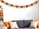 Verk Girlanda dekoracyjna na halloween dynia/pająk papierowa długa 3 metry Girlanda dekoracyjna na halloween dynia/pająk papierowa długa 3 metry 7