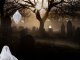 Verk Dekoracja halloween wisząca ozdoba duch biała krzyk szkielet zjawa 65cm Dekoracja halloween wisząca ozdoba duch biała krzyk szkielet zjawa 65cm 5