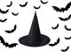 Verk Kapelusz czarownicy halloween wiedźmy strój czarownicy czarny Kapelusz czarownicy halloween wiedźmy strój czarownicy czarny 8