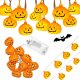 Verk Lampki dynie 10 led wiszące halloween 200cm świecąca dekoracja ozdoba dynia Lampki dynie 10 led wiszące halloween 200cm świecąca dekoracja ozdoba dynia 1