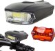 Verk Oświetlenie rowerowe led cob 5w przód tył lampki Oświetlenie rowerowe led cob 5w przód tył lampki 1