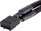 Thermaltake 4-pin - 4-pin x2, 0.11m, Czarny (AC-060-CO1OTN-F1) 2