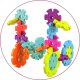 LeanToys Klocki Konstrukcyjne Płatki Śniegu 120 Elementów LEAN Toys 2