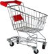 LeanToys Wózek Sklepowy Metalowy Koszyk Dla Dzieci Srebrny Duży LEAN Toys 2