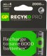 GP GP ReCyko Pro Rechargeable Battery, Size AA, 2000 mAh, 4-pack 1