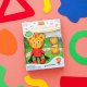 Glo Pals Glo Pals, Postać do kąpieli Tygrysek Daniel - zestaw z dwiema kostkami sensorycznymi świecącymi w wodzie 4