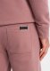Ombre Męski komplet bawełniany dresowy BASIC bluza kangurka + joggery  ciemnoróżowy V4 Z85 XXL 2