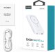 Choetech Powerbank Choetech B663 10000mAh 20W MagSafe USB-A / USB-C - biały 4
