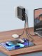 Ładowarka LDNIO Ładowarka sieciowa z wyświetlaczem 140W LDNIO A6140C 3x USB-A + 3x USB-C, US/UK/EU (czarna) 4