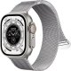 Alogy Pasek stalowy Alogy bransoleta do Apple Watch 42/44/45/49mm stal nierdzewna srebrny 1