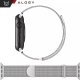 Alogy Pasek stalowy Alogy bransoleta do Apple Watch 42/44/45/49mm stal nierdzewna srebrny 11