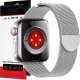 Alogy Pasek stalowy Alogy bransoleta do Apple Watch 42/44/45/49mm stal nierdzewna srebrny 12