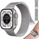 Alogy Pasek stalowy Alogy bransoleta do Apple Watch 42/44/45/49mm stal nierdzewna srebrny 14