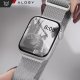 Alogy Pasek stalowy Alogy bransoleta do Apple Watch 42/44/45/49mm stal nierdzewna srebrny 3