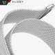 Alogy Pasek stalowy Alogy bransoleta do Apple Watch 42/44/45/49mm stal nierdzewna srebrny 6