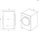 Suszarka do ubrań Haier Dryer Haier HD90-A3979-S 29