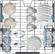 Zmywarka Candy Dishwasher Candy CS 6B0S3PSA 42