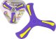 LeanToys Bumerang Latający Dysk Do Rzucania Fioletowy Dla Dzieci LEAN TOYS 1