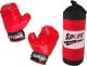 LeanToys Zestaw Bokserski Worek Rękawice Bokserskie Boxing Set LEAN Toys 1