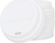vidaXL vidaXL Papierowe kubki z pokrywkami, 1000 szt., 8oz, 240ml 5