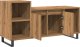 vidaXL Szafka pod telewizor, dąb artisan, 100x35x55 cm 5