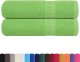 vidaXL vidaXL Ręczniki kąpielowe, 2 szt, zielone, 70x140 cm, bawełna 100% 1