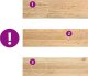 vidaXL vidaXL Stopnie schodowe, 16 szt., surowe 90x25x2 cm lite drewno dębowe 5
