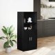 vidaXL vidaXL Szafka kuchenna, czarna 57x41,5x131,5cm materiał drewnopochodny 3