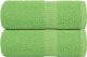vidaXL vidaXL Ręczniczki, 2 szt, zielone, 30x30 cm, 360 g/m2, bawełna 100% 1
