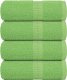 vidaXL vidaXL Ręczniczki, 4 szt, zielone, 30x30 cm, 360 g/m2, bawełna 100% 1