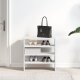 vidaXL vidaXL Stojaki na buty 2 szt., sztaplowane, białe, 60x30x30,5 cm 2
