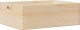 vidaXL vidaXL Skrzynka drewniana z uchwytami, 40x30x13cm, lite drewno sosnowe 5