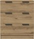 vidaXL vidaXL Komody 3 szt., dąb artisan 60x30x70 cm materiał drewnopochodny 7