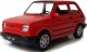 Figurka Welly WELLY MALUCH FIAT 126P 1:21 SAMOCHÓD KOLEKCJONERSKI bordowy 1