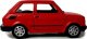 Figurka Welly WELLY MALUCH FIAT 126P 1:21 SAMOCHÓD KOLEKCJONERSKI bordowy 4
