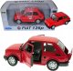 Figurka Welly WELLY MALUCH FIAT 126P 1:21 SAMOCHÓD KOLEKCJONERSKI bordowy 6