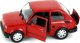 Figurka Welly WELLY MALUCH FIAT 126P 1:21 SAMOCHÓD KOLEKCJONERSKI bordowy 8