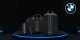 Plecak BMW Plecak BMW BMBP15COMPVSKL 16" czarny/black Nylon Blue Stripe 8