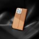 Moshi Moshi Overture MagSafe - Skórzane etui 3w1 z klapką iPhone 16 Pro (Caramel Brown) 9
