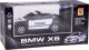 Jokomisiada Sportowy radiowóz BMW X6 auto sterowane na pilota RC0660 CY 11