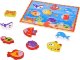 Jokomisiada Puzzle drewniane układanka rybki podwodny świat 8 ele ZA5254 5